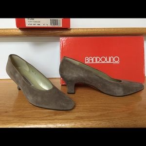 Bandolino Suede Heels